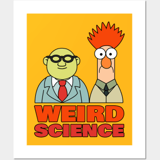 Weird Science Muppets Posters and Art